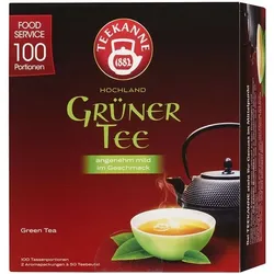 TEEKANNE Tee »Grüner Tee« 100 Beutel Tassenportion