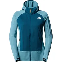 The North Face NF0A825J5FO1 Women’s Bolt Polartec Hoodie Damen ALGAE BLUE/MIDNIGHT PET Größe XL