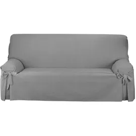 Martina Home Sofabezug Turia Rostbraun 2 Sitzer