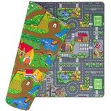 Snapstyle Strassenteppich (140 x 200 cm, Teppiche , Spielmatte,