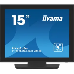iiyama Dis public 15 IIyama T1532MSC-B1S TOUCH (1024 x 768 Pixel, 15"), Monitor, Schwarz