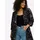 sheego Blazer in schwarz-koralle-bedruckt | Gr.: 52