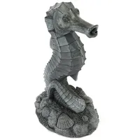 esotec Wasserspeier Seepferdchen Ida, Einzelfigur mit Schlauch Polyresin 100771