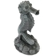 esotec Wasserspeier Seepferdchen Ida, Einzelfigur mit Schlauch Polyresin 100771