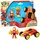 Hasbro Iron Flitzer Action-Figur & Fahrzeug, 2-in-1 Spielset mit Sammelfigur und Spielzeugauto