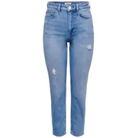 Only 7/8-Jeans (1-tlg) Plain/ohne Details blau 31