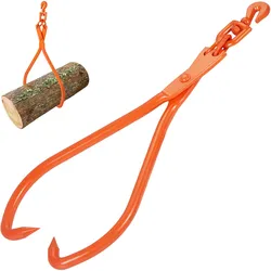 VEVOR Holzschleuderzange, 32 Zoll, 2 Klauen, Holzhebezange, robust, drehbar