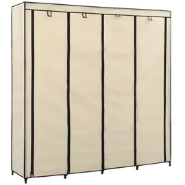vidaXL Faltschrank 150 x 176 x 45 cm creme