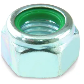 suki 50 Stück Sicherungsmutter M 10 verzinkt Din 985, 6113020