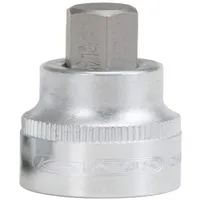 KS Tools 1/2" Bit-Stecknuss Innensechskant, kurz, 14mm
