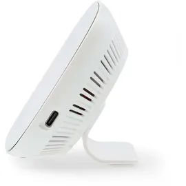 Nedis SmartLife Luftqualitätsmonitor mit Display, Luftgütesensor (WIFISA20CBK)