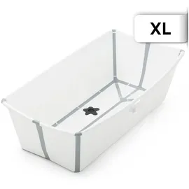 Stokke Flexi Bath® XL White mit hitzeempfindlichem Stöpsel, Weiß