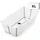 Stokke Flexi Bath® XL White mit hitzeempfindlichem Stöpsel, Weiß