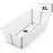 Stokke Flexi Bath® XL White mit hitzeempfindlichem Stöpsel, Weiß
