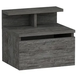 Nachttisch Hades ca. 39,8x35x31,6cm Graphitfarben