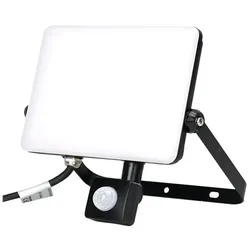 Aigostar 30W LED Fluter Strahler Flutlicht mit Bewegungsmelder mit Michglas abdeckung Außenbereich IP65 4000K