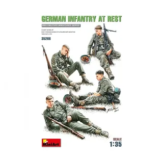 MiniArt 550035266 1:35 Fig. Dt. Infanterie-Sold.i. Ruhe(4)