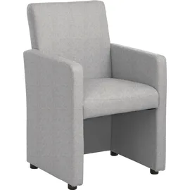 Home Affaire Cocktailsessel HOME AFFAIRE "Bologna", grau (hellgrau (capulet 4003)), B:60cm H:90cm T:59cm, Luxus-Microfaser;Kunstleder;Microfaser, Sessel, Cocktailsessel, in verschiedenen Farben und Materialien erhältlich