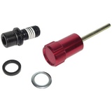 RockShox Rock Shox Rebound Adjuster Knob/Bolt Kit Aluminium kurz | rot