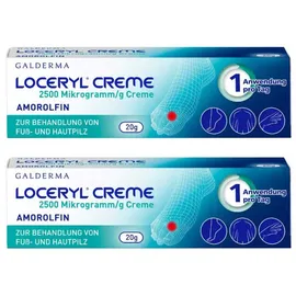 Loceryl Creme bei Fuß- und Hautpilz 15 g
