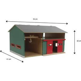 Kids Globe Werkstatt mit Lagerraum 1:32 54x41x32cm