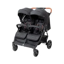 BabyTrold OS2 Zwillingskinderwagen Schwarz