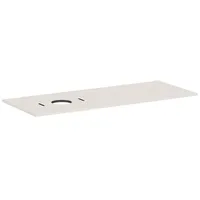 Hansgrohe Xilesa E Konsole 54278780 1375x550mm, ohne Hahnloch, Ausschnitt