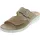 ROHDE Damen Pantolette Leder Zierschnalle Druck Wechselfußbett Rivella 5727, Größe:39 EU, Farbe:Beige - 39