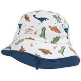 Maximo Fischerhut MINI BOY-Hut, "dino", Bindeband, UV 15 weiß