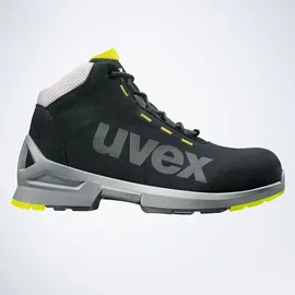 Uvex Schnürstiefel schwarz/gelb uvex 1 S2 EU-Schuhgröße: 40