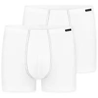 SCHIESSER Boxershorts Essentials weiß 4 2er Pack
