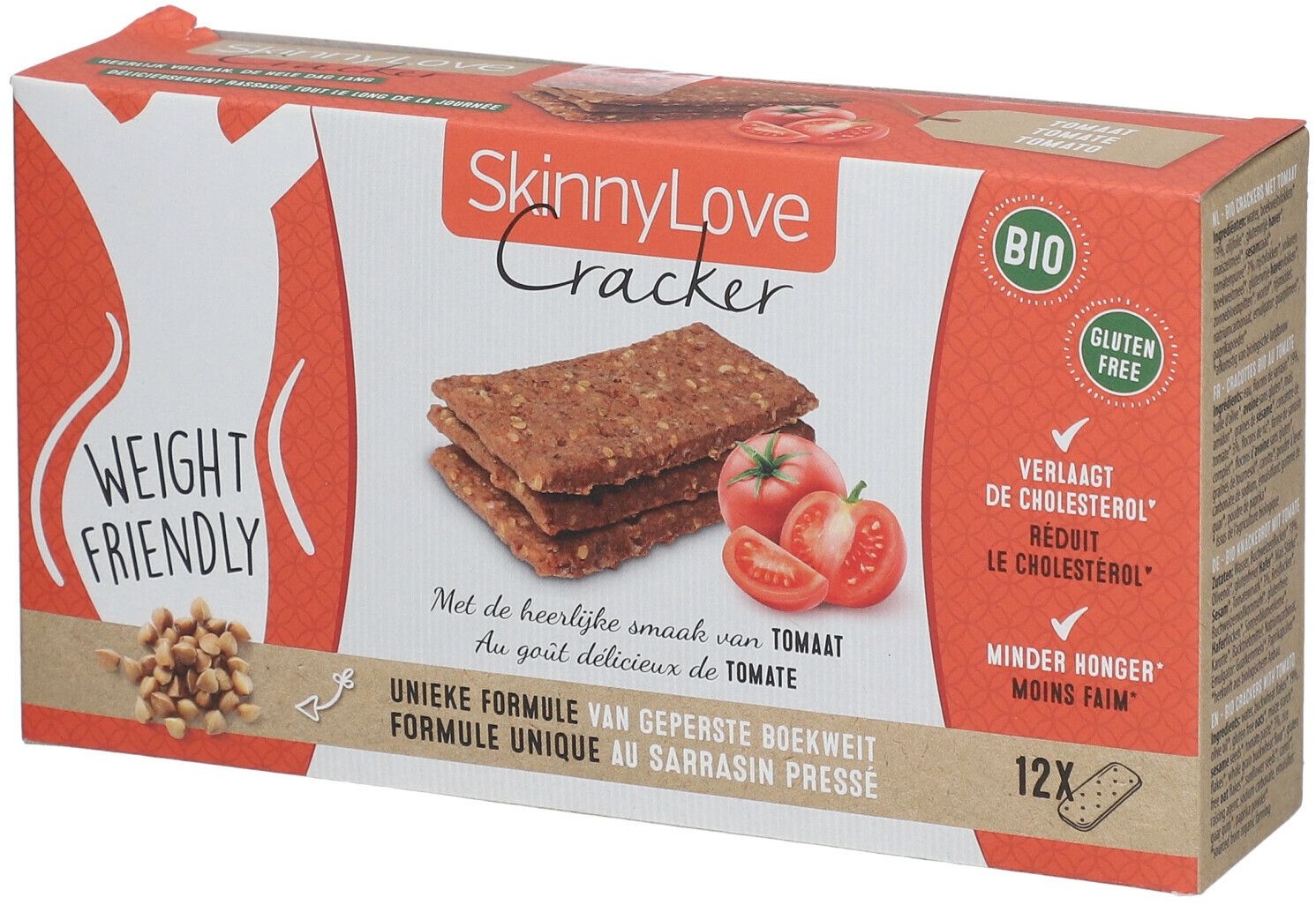 Skinnylove Cracker mit Tomate