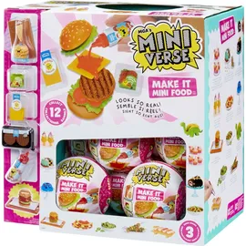 MGA Entertainment Miniverse Make It Mini Foods Diner Spielfigurenset 8 cm