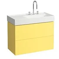 Laufen Kartell Waschtischunterbau 880mm für H810339, × senfgelb
