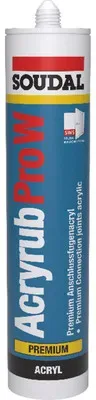 Acryrub Pro-W grau Acryldichtstoff silikon-/lösemittelfrei 310ml Kartusche - grau