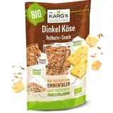 Dr.Kargs Cracker Vollkorn Snack, BIO, Dinkel und Käse, 110g