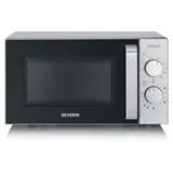 Severin MW 7576 Flachbett Silber