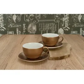 CreaTable Cappuccinotasse 0,3 l Weiß 4 St.