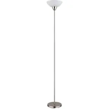 GLOBO Deckenfluter 28x180 cm Nickel Matt Opal