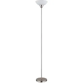 GLOBO Deckenfluter 28x180 cm Nickel Matt Opal