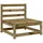 vidaXL Garten-Lounge-Set 8-tlg. Kiefernholz braun
