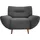 Home Affaire 3-2-1 Garnitur Polyester 3-Sitzer + 2-Sitzer + Sessel Grau