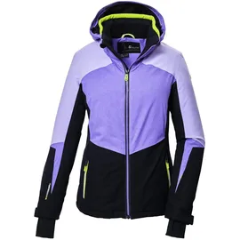 KILLTEC Damen Skijacke/Funktionsjacke mit abzippbarer Kapuze und Schneefang KSW 66 WMN SKI JCKT, lavendel, 38, 41952-000