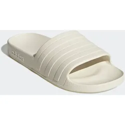 Badesandale ADIDAS SPORTSWEAR "AQUA ADILETTE", Gr. 38, weiß (sanftes weiß, sanftes weiß, sanftes weiß), Synthetik, sportlich, Schuhe