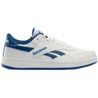 Reebok Unisex BB 1000 Sneaker, White/White/Blue, 44.5 EU