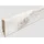 EGGER Sockelleiste L511 Kubisch für Fußboden Waltham 6 cm Eiche Weiß