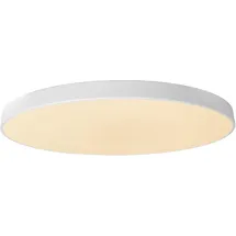 LUCIDE UNAR - Deckenleuchte - Ø 80 cm - LED 3 StepDim - 1x80W 2700K - Weiß