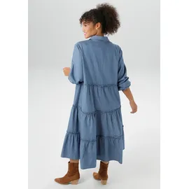 aniston plus Jeanskleid Jeansblau 46