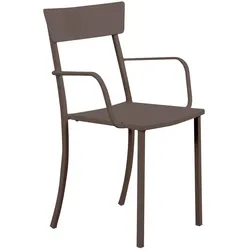 Sessel mit Armlehne Mogan bronze