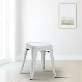deluke Hocker FULDA 40 x 46 x 40 cm Weiß
